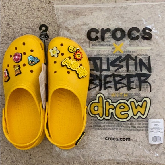 Justin Bieber Drew Crocs